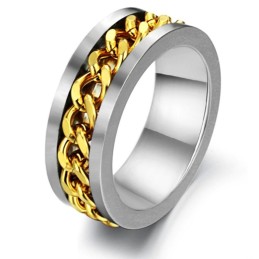 Anello Maschile In Titanio Di Qualità Superiore