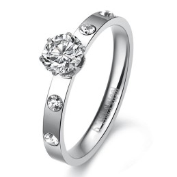 Anello Da Donna In Titanio Con Strass, Qualità E Quantità Garantite
