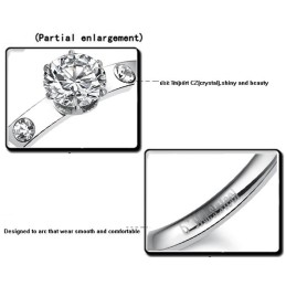 Anello Da Donna In Titanio Con Strass, Qualità E Quantità Garantite