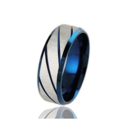 Anello In Titanio Maschile "To Have A Long Story"