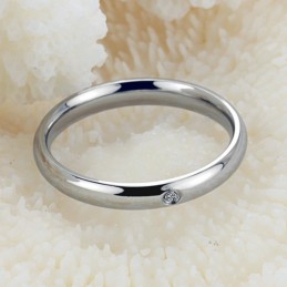 Anello Da Donna In Titanio Di Qualità Affidabile Con Strass