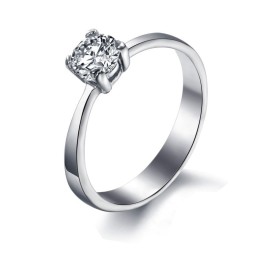Anello Da Donna In Titanio Con Strass, Qualità E Quantità Garantite