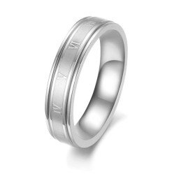 Anello In Titanio A Forma Di Rosa Da Donna, Venduto Bene In Tutto Il Mondo