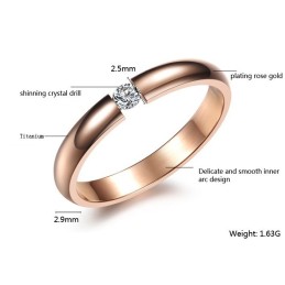 Noto Per Il Suo Anello In Titanio Femminile Di Alta Qualità