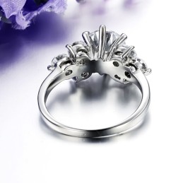Anello In Titanio Di Alta Qualità Con Strass