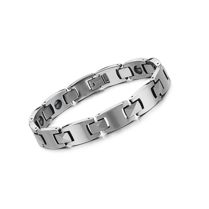 Bracciale Magnetico In Titanio Per La Salute Maschile, Facile Da Usare Bracciale Magnetico In Titanio Per La Salute Maschile, Facile Da Usare