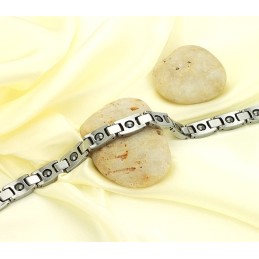 Bracciale Magnetico In Titanio Per La Salute Maschile, Facile Da Usare