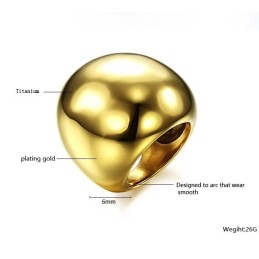 Il Re Della Quantità: Anello In Titanio Esagerato Maschile