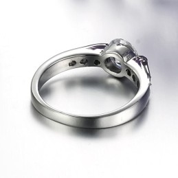Anello Da Donna In Titanio Di Qualità Stabile Con Strass