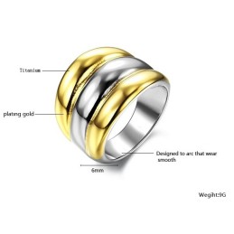 Noto Per La Sua Eccellente Qualità, L'Anello In Titanio Esagerato
