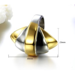 Anello Maschile Esagerato In Titanio Con Qualità E Quantità Assicurate