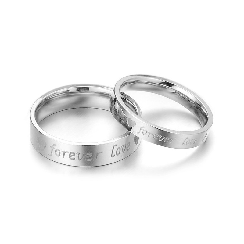 Anello Classico In Titanio Di Eccellente Qualità Per Gli Amanti Anello Classico In Titanio Di Eccellente Qualità Per Gli Amanti