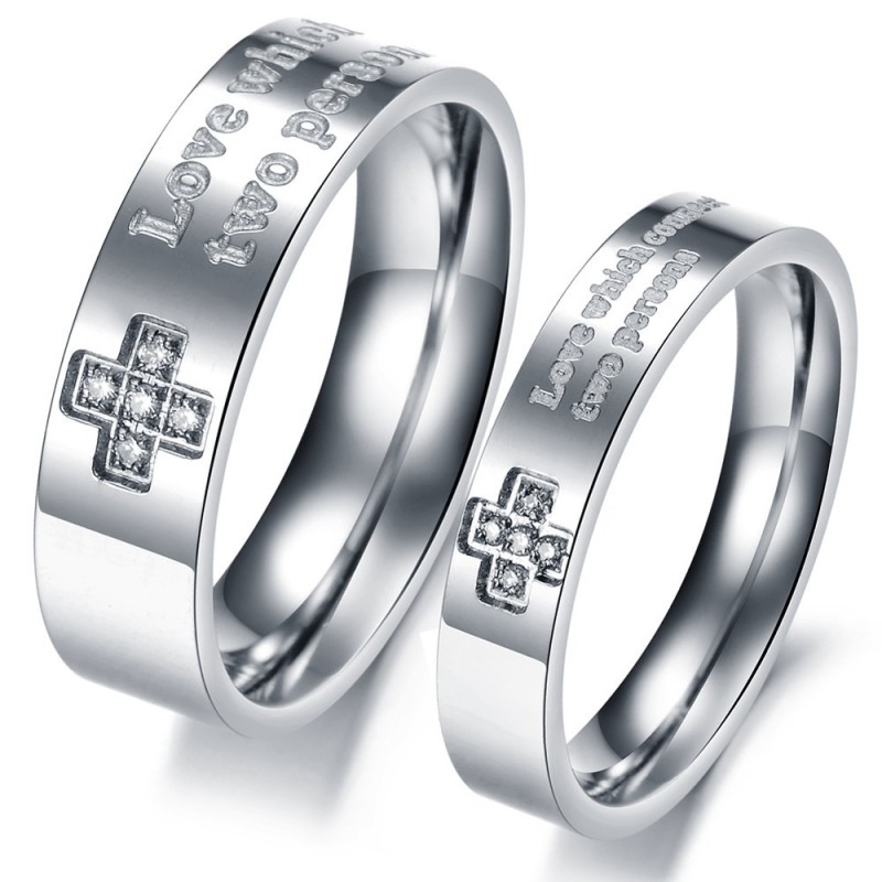 Anello In Titanio Con Strass, Venduto Bene In Tutto Il Mondo Anello In Titanio Con Strass, Venduto Bene In Tutto Il Mondo