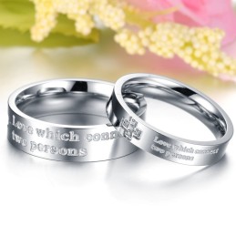 Anello In Titanio Con Strass, Venduto Bene In Tutto Il Mondo