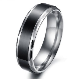 Anello Retrò In Titanio Di Fama Mondiale Per Gli Innamorati