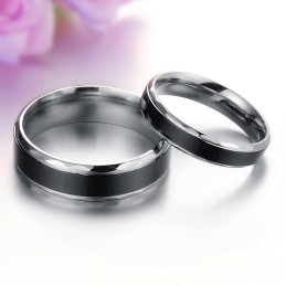 Anello Retrò In Titanio Di Fama Mondiale Per Gli Innamorati