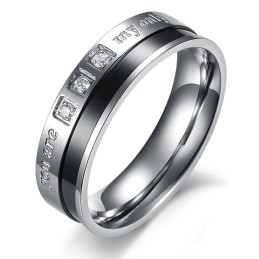 Anello In Titanio Di Qualità Affidabile Per Gli Amanti