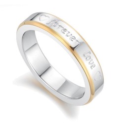 Anello In Titanio Alla Moda, Qualità E Quantità Garantite Per Gli Amanti