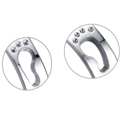 Anello In Titanio Di Fama Mondiale Per Gli Innamorati