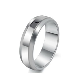 Anello Maschile In Titanio Puro Di Alta Qualità