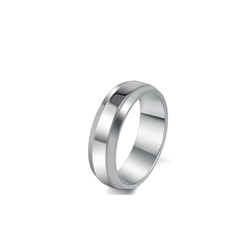 Anello Maschile In Titanio Puro Di Alta Qualità Anello Maschile In Titanio Puro Di Alta Qualità