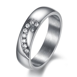 Anello In Titanio Resistente All'Uso Per Gli Amanti