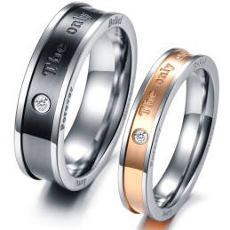 Anello In Titanio Con Qualità E Quantità Assicurate Per Gli Amanti