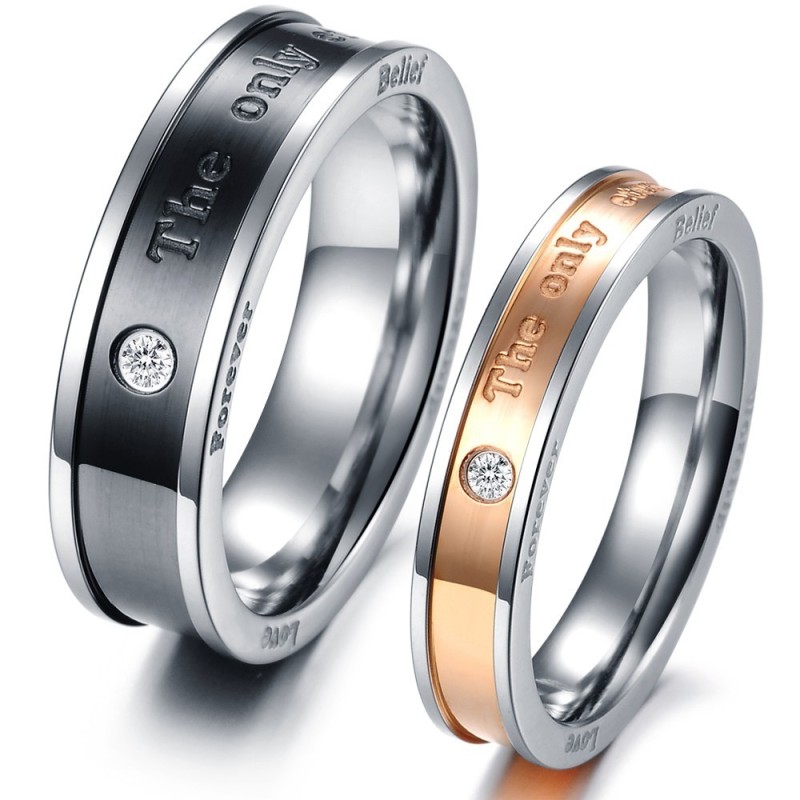 Anello In Titanio Con Qualità E Quantità Assicurate Per Gli Amanti Anello In Titanio Con Qualità E Quantità Assicurate Per Gli Amanti