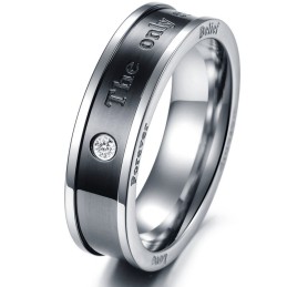 Anello In Titanio Con Qualità E Quantità Assicurate Per Gli Amanti