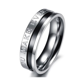 Anello In Titanio Completo Nelle Specifiche Per Gli Amanti