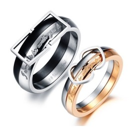 Anello In Titanio Per Amanti, Venduto Bene In Tutto Il Mondo