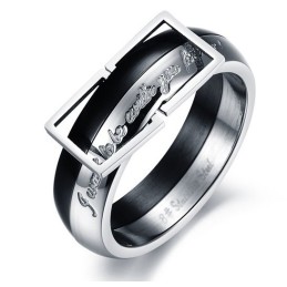 Anello In Titanio Per Amanti, Venduto Bene In Tutto Il Mondo