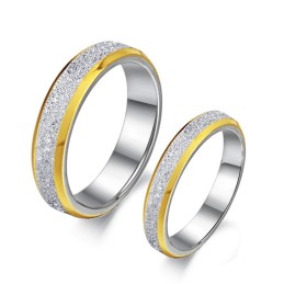 Anello In Titanio Scrub Di Ottima Qualità Per Gli Amanti