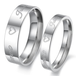 Anello In Titanio "Loveheart" Dalle Prestazioni Affidabili Per Gli Innamorati