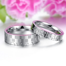 Anello In Titanio A Forma Di Puzzle Venduto Bene In Tutto Il Mondo Per Gli Amanti