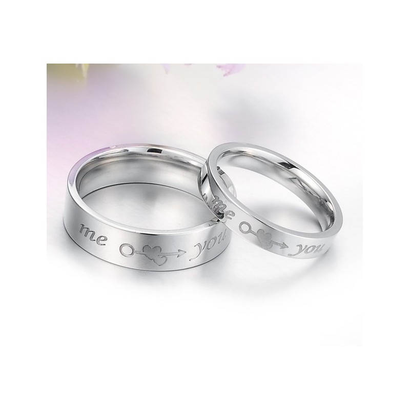 Anello In Titanio Dalle Prestazioni Affidabili Per Gli Amanti