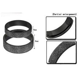 Anello In Titanio Nero Di Qualità Superiore Per Gli Amanti