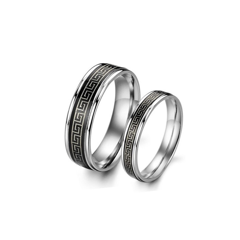 Anello In Titanio Nero Facile Da Usare Per Gli Amanti Anello In Titanio Nero Facile Da Usare Per Gli Amanti