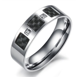 Anello In Titanio Di Alta Qualità Per Gli Amanti
