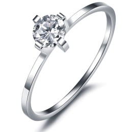 Anello In Titanio Dalle Prestazioni Affidabili Per Gli Amanti Con Strass