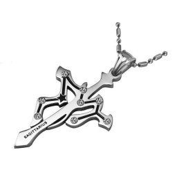 Collana In Titanio "To Have A Long Story" Del Sagittario