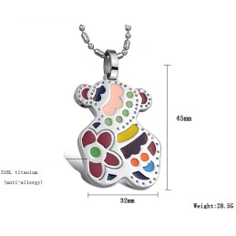 Collana In Titanio Da Donna Facile Da Usare