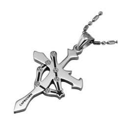 Collana In Titanio Capricorno Di Qualità Superiore
