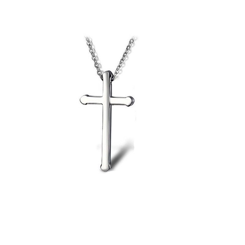 Collana Con Croce In Titanio Venduta Bene In Tutto Il Mondo Collana Con Croce In Titanio Venduta Bene In Tutto Il Mondo
