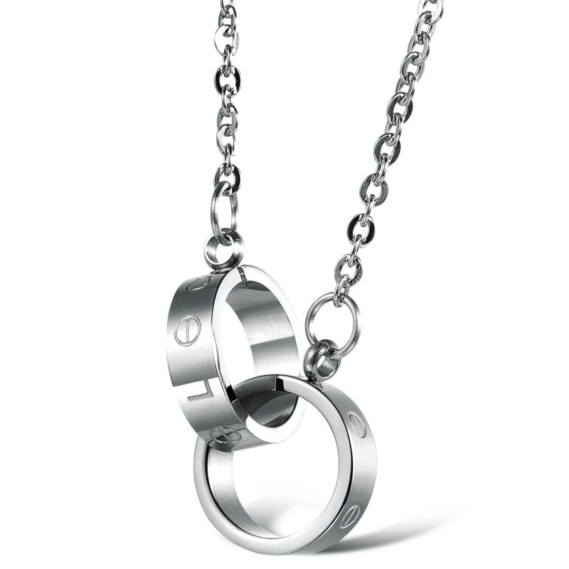 Collana In Titanio Con Anello Di Fase Femminile Completa Nelle Specifiche Collana In Titanio Con Anello Di Fase Femminile Completa Nelle Specifiche