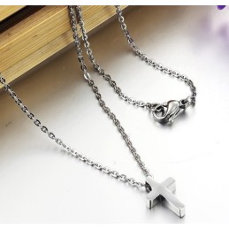 Collana In Titanio Con Croce Femminile, Qualità E Quantità Garantite