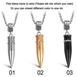 Collana In Titanio Nero Di Qualità Superiore
