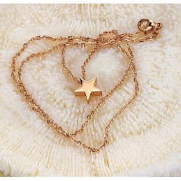 Collana In Titanio A Forma Di Stella Di Eccellente Qualità