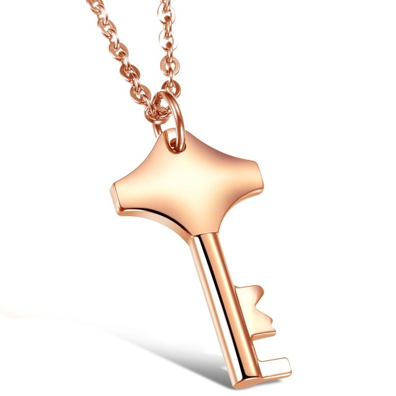 Collana In Titanio Con Chiave Femminile E Reputazione Affidabile Collana In Titanio Con Chiave Femminile E Reputazione Affidabile