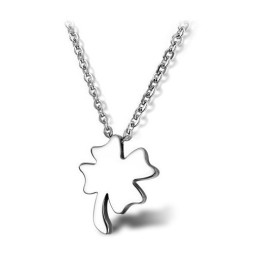 Collana In Titanio A Forma Di Trifoglio Da Donna, Regina Della Qualità